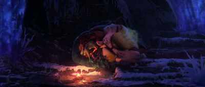 She is a beautiful human baby. - The Croods: A New Age