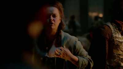 She is a filthy bawd.
Our masters don't
want her here. - Harlots