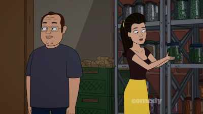 She has a point.
Bickering doesn't solve anything. - Corner Gas Animated