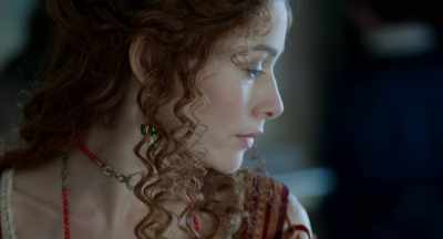 She is a present of the Doge.
We were discussing perspective. - Medici: Masters of Florence