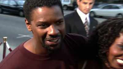 She had a small part in the production, - Denzel Washington: American Icon