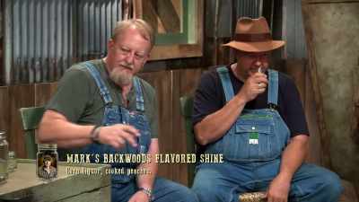She is a touch proofy.
But that's the way
mark likes it. - Moonshiners: Master Distiller