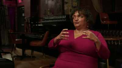 She was able to plug
into different experiences - Right to Offend: The Black Comedy Revolution
