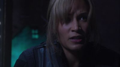 She has activated the self-destruct
device of the wraith cruiser. - Stargate Atlantis