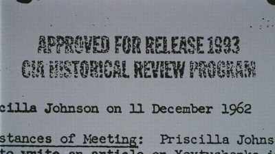 She was also debriefed by the
CIA on multiple occasions. - The Assassination & Mrs. Paine