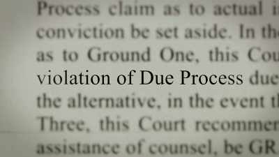 She also granted a Due Process
claim saying that - Outcry