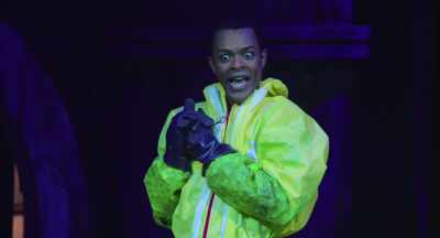 - She also has Prozac and
ketamine she got off the internet. - The Toxic Avenger: The Musical