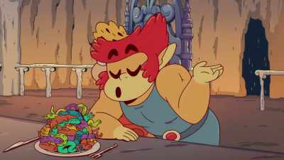 She was an undercover reporter
at the candy museum - ThunderCats Roar