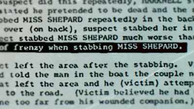 She was apparently
stabbed at least 10 times, - Myth of the Zodiac Killer