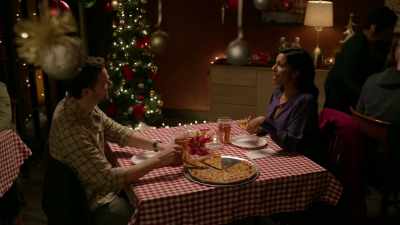 She asked me if,
um, people ever truly change. - Merry Magic Christmas