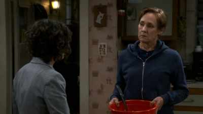 She asked me
if she was gonna be safe, - The Conners