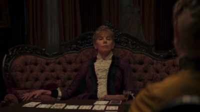 She was asking earlier - The Gilded Age