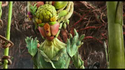 She ate my schnozzle. - Alice Through the Looking Glass