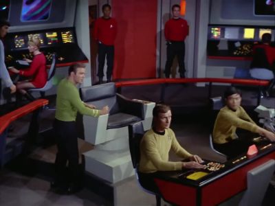 She was attacked. - Star Trek