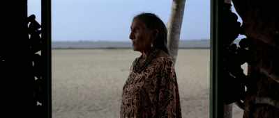 She was barefooted, she had a blanket. - Birds of Passage