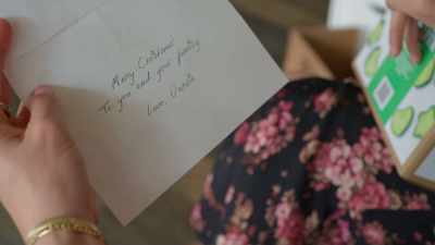 She has been dotting her "I" s
with hearts - Nelly Knows Mysteries: A Fatal Engagement