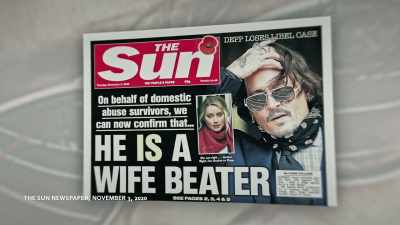 She had been filming in New York - Johnny vs Amber
