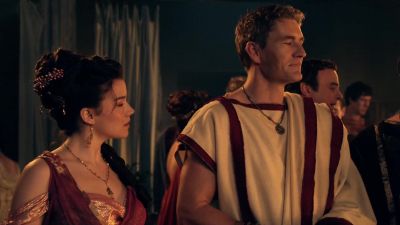 She has been most
sorely grieved. - Spartacus