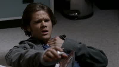 She bled on him. - Supernatural