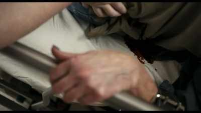 She is bleeding everywhere! - The Dead Center