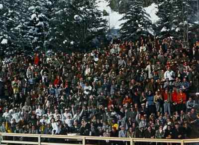 She brought the crowd to their feet, - XIVth Olympiad: The Glory of Sport