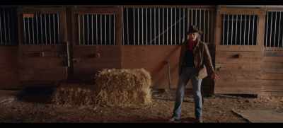 She can care less about this place - Christmas at the Ranch