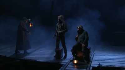 She can, sir, but it's simple.
Fish, mainly. - Great British Theatre
