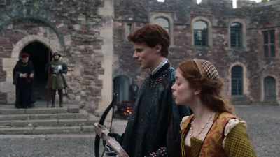 She cannot bolt it on horseback,
and she likes to ride into battle. - The Spanish Princess