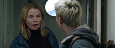 - She can't come. What did you expect?
- She's with me. - Hacker