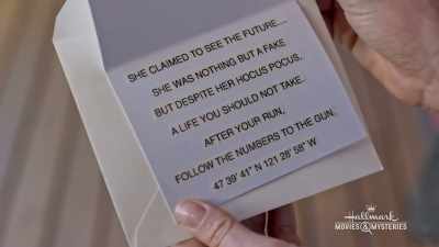 "She claimed to see the future, - Ruby Herring Mysteries: Prediction Murder