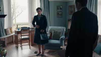 SHE CLEARS HER THROAT - Mrs Wilson