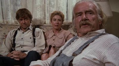 She come tearing outta the house
like she usually does. - The Waltons