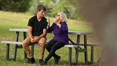 She comes to everything
with me. - America's Got Talent: Extreme
