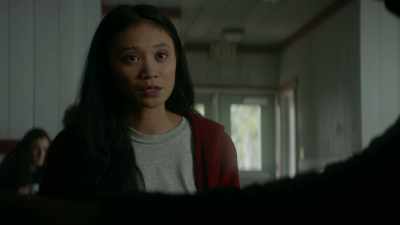 She comes to me
to talk about Rachel, - The Crossing