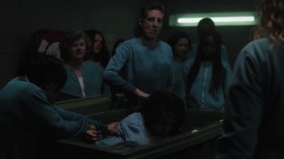 - (SHE COUGHS)
-OK, little fish. - Wentworth