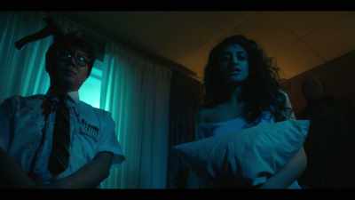 She crept into my room,
put a pillow over my face, - The Umbrella Academy