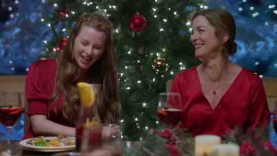 She cried all night long. - Christmas on the Menu
