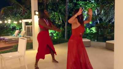 She definitely was
being short with me. - The Real Housewives Ultimate Girls Trip