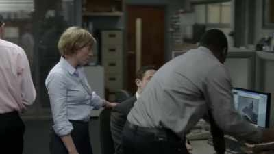 She did it. She did
it. Look at this. - Luther