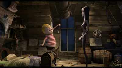 She did not go
to her friend's house. - The Addams Family