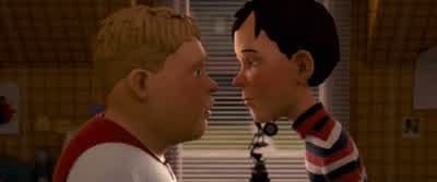 She didn't believe meAuthority can be soOkay Normally I don't spend time with guys like youBut a house just tried to eat me so you've got one hour - Monster House