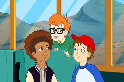 She didn't take it to the next level...
melting you! - The Magic School Bus Rides Again