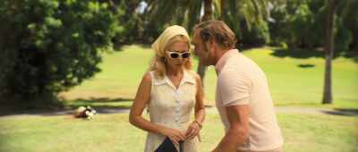 She didn't tell you about it.
That is crazy. C-R-A-S-E-Y. Crazy. - Palm Royale