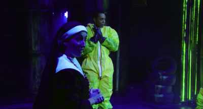- She has doctor
prescribed Valium to sedate - The Toxic Avenger: The Musical