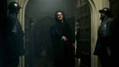 She does not speak to me.
She does not speak for me. - The White Princess