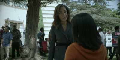 She doesn't give a damn
about anybody but herself - Pearson