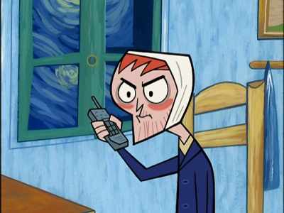 She doesn't even know
I'm under here, - Clone High