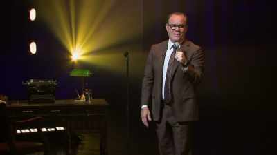 She doesn't look like
any of us." - Tom Papa: Human Mule