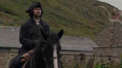 She doesn't say when she'll return,
or IF she'll return. - Poldark