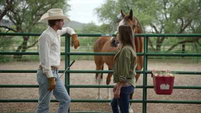 She doesn't wear her heart
on her sleeve, - A Cowboy Christmas Romance